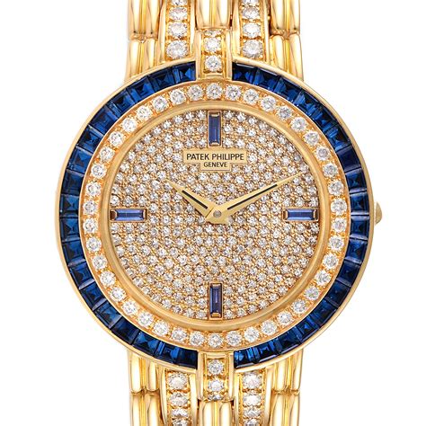 womens patek philippe watches|patek philippe women's diamond watch.